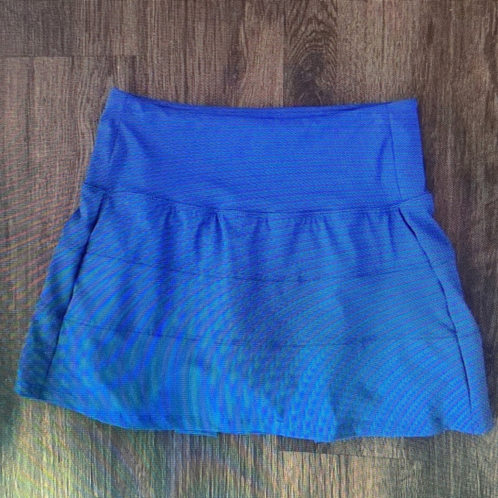 Chic Blue Mini Skirt